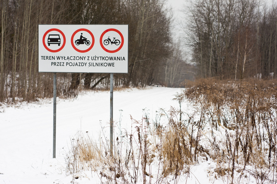 Elbląg, Off road na Modrzewinie tylko na zawodach