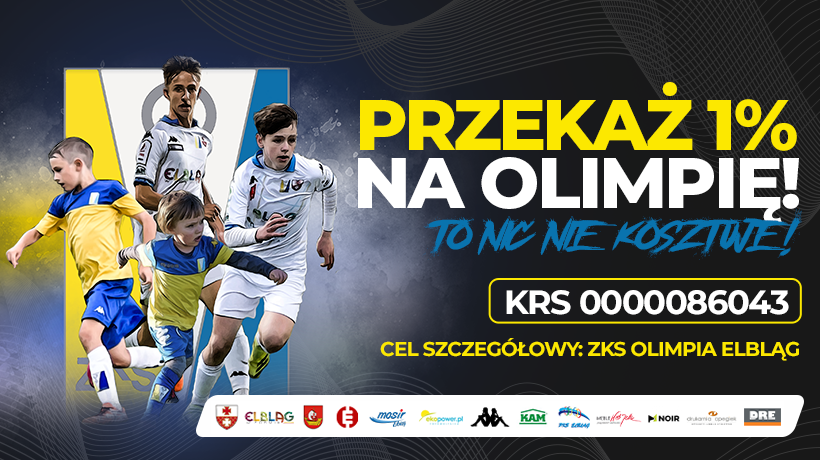 Elbląg, 1% - to nic nie kosztuje Elbląg, 1% - to nic nie kosztuje
