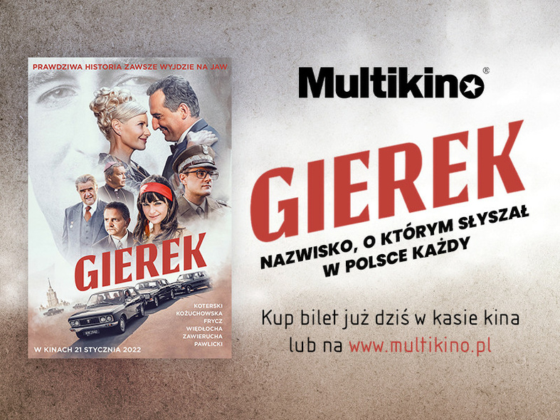 Elbląg, Multikino rozpoczęło przedsprzedaż biletów na film „Gierek” Elbląg, Multikino rozpoczęło przedsprzedaż biletów na film „Gierek”