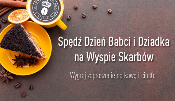 Sprawdź, kto zabierze babcię i dziadka na Wyspę Skarbów! Sprawdź, kto zabierze babcię i dziadka na Wyspę Skarbów!