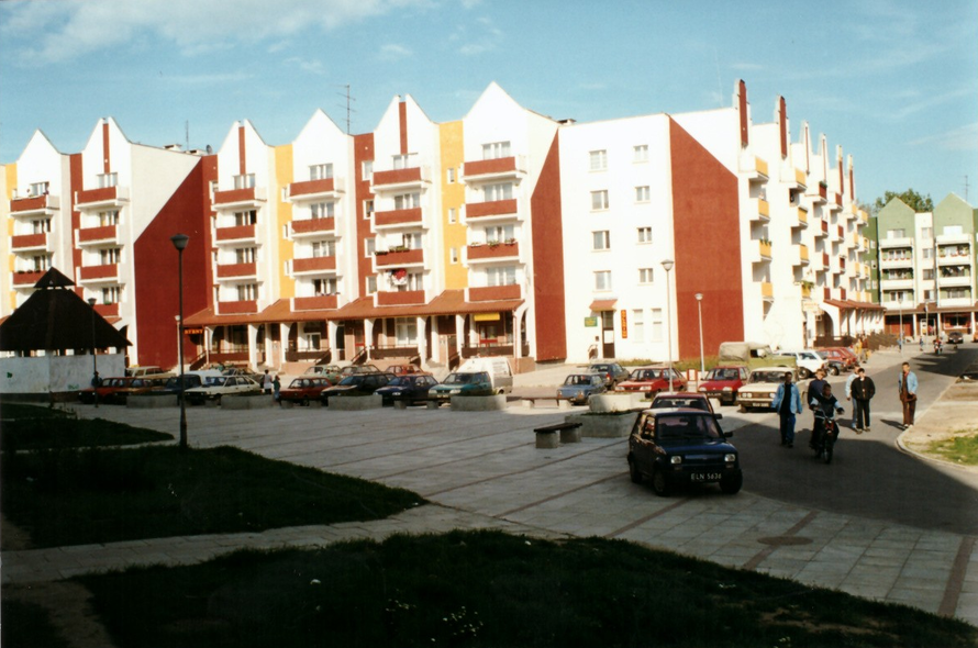 Elbląg, Widok na salon gier przy Wyczółkowskiego w 1997 r. Arch. prywatne Andrzeja Krawczyńskiego
