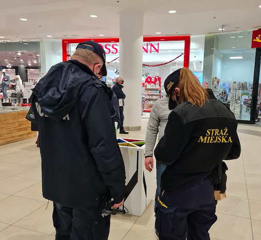 Elbląg, Wspólne działania policji i straży Elbląg, Wspólne działania policji i straży