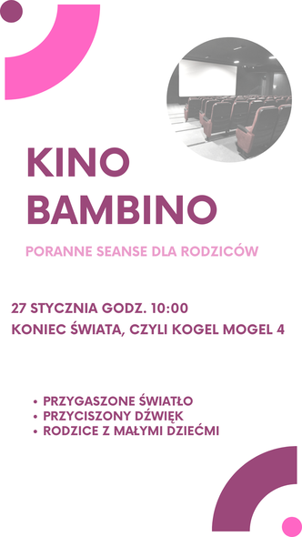 Elbląg, "Kino Bambino" w "Światowidzie" Elbląg, "Kino Bambino" w "Światowidzie"