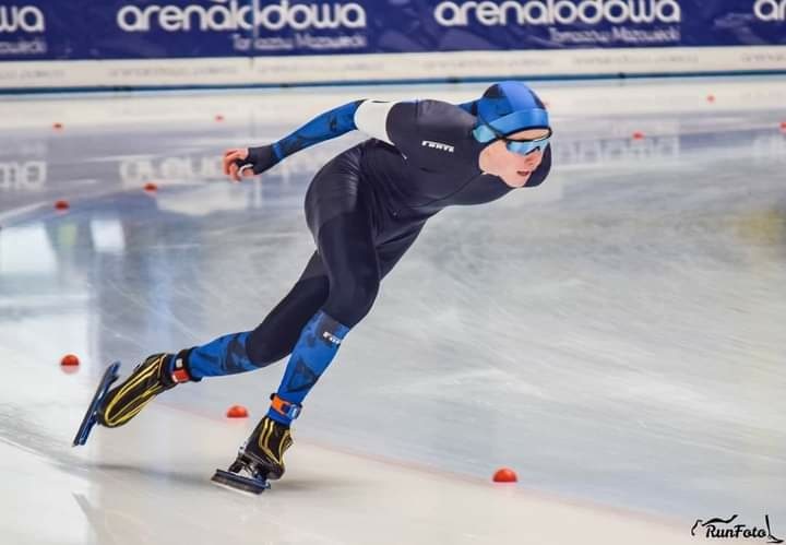 Elbląg, Świetne starty elblążan w MP w łyżwiarstwie szybkim