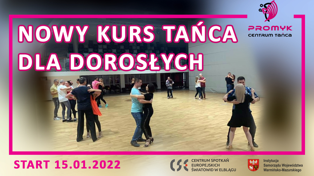 Elbląg, Nowy kurs tańca dla dorosłych w Promyku Elbląg, Nowy kurs tańca dla dorosłych w Promyku