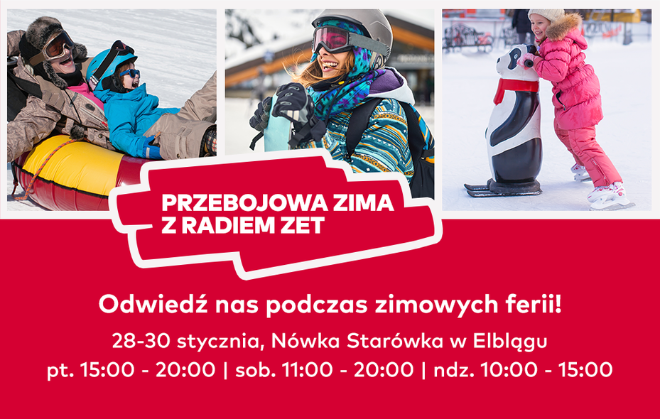 Elbląg, Biegówki, lodowisko i snowboard na elbląskiej starówce