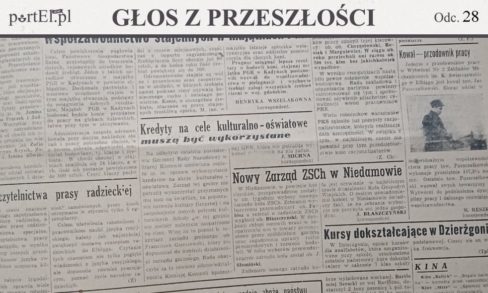Elbląg, Głos Wybrzeża nr 45, 1950 r. Elbląg, Głos Wybrzeża nr 45, 1950 r.