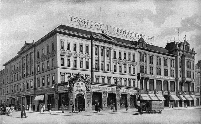 Elbląg, Loeser & Wolff, siedziba w Berlinie