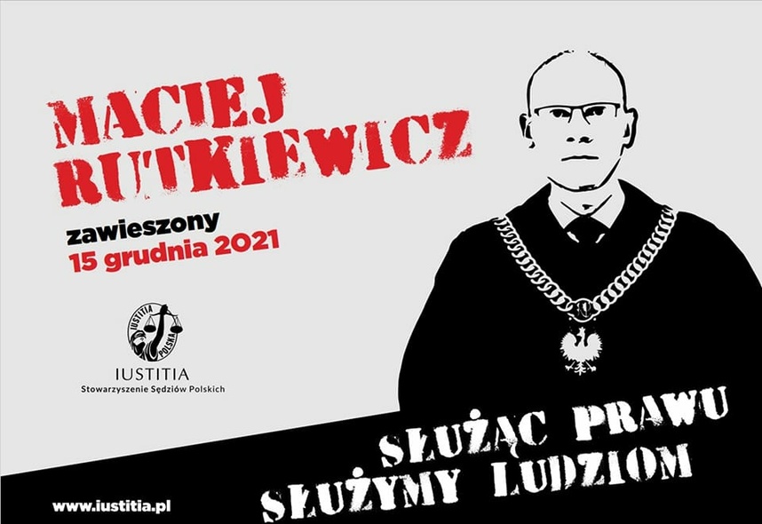 Elbląg, Na grafice sędzia Sadu Rejonowego w Elblągu Maciej Rutkiewicz zawieszony przez izbę dyscyplinarną za stosowanie prawa europejskiego. Elbląg, Na grafice sędzia Sadu Rejonowego w Elblągu Maciej Rutkiewicz zawieszony przez izbę dyscyplinarną za stosowanie prawa europejskiego.