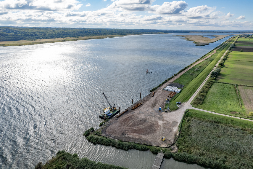 Elbląg, Prace nad modernizacją nabrzeży rzeki Elbląg