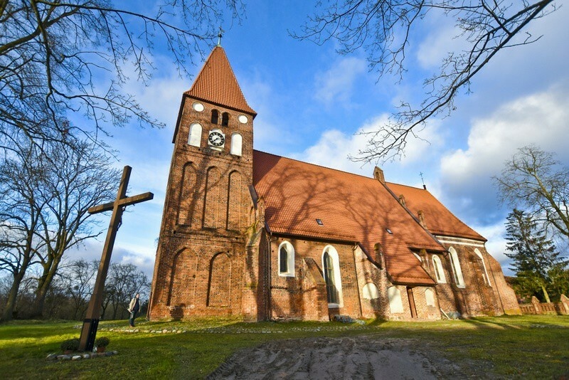 Elbląg, Kościół w Mariance,