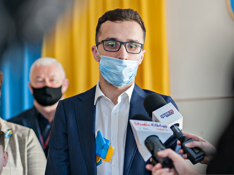 Elbląg, Michał Prytuła z elbląskiego koła Związku Ukraińców w Polsce Elbląg, Michał Prytuła z elbląskiego koła Związku Ukraińców w Polsce