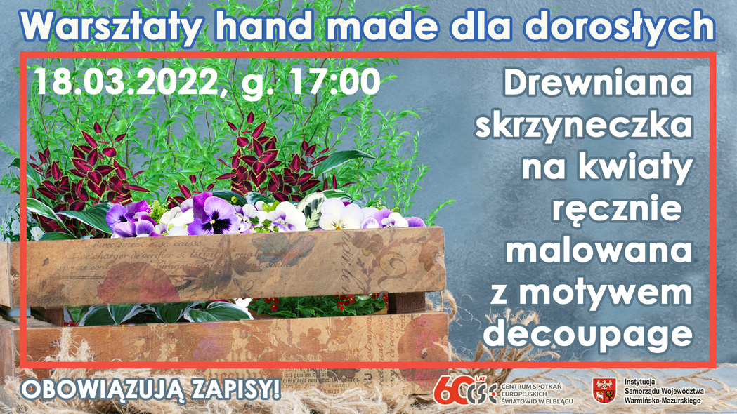 Elbląg, Warsztaty hand made dla dorosłych Elbląg, Warsztaty hand made dla dorosłych