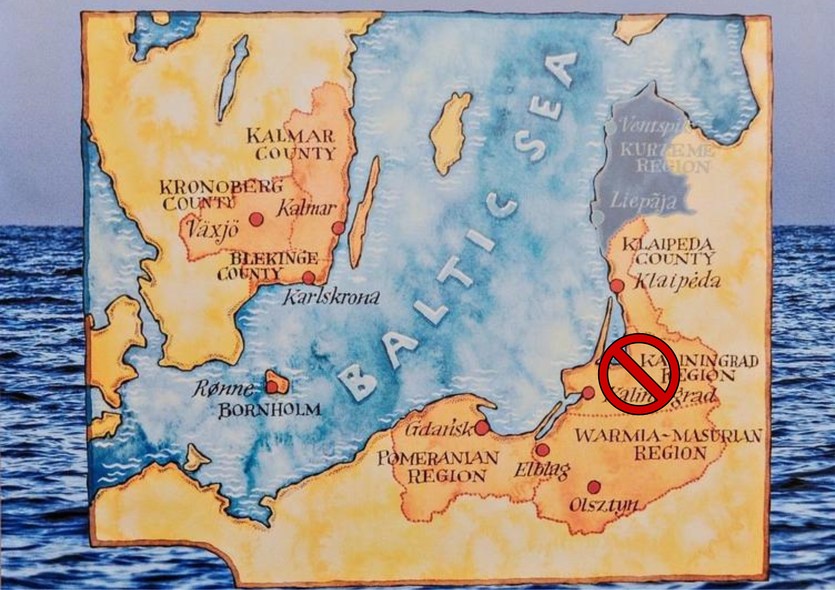 Elbląg, Euroregion Bałtyk bez obwodu kaliningradzkiego