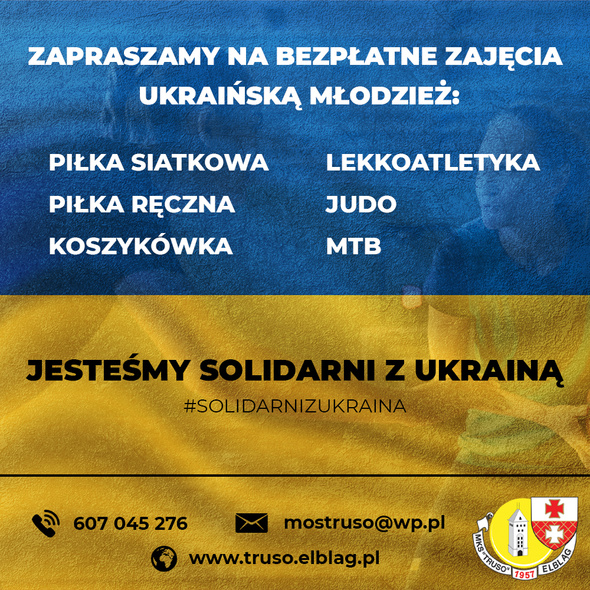 Elbląg, Bezpłatne zajęcia sportowe z "Truso" Elbląg, Bezpłatne zajęcia sportowe z "Truso"