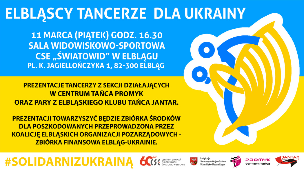 Elbląg, Elbląscy tancerze dla Ukrainy Elbląg, Elbląscy tancerze dla Ukrainy