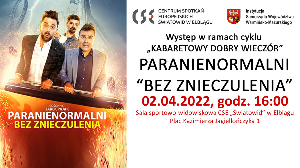 Elbląg, Paranienormalni już wkrótce rozbawią Elbląg Elbląg, Paranienormalni już wkrótce rozbawią Elbląg