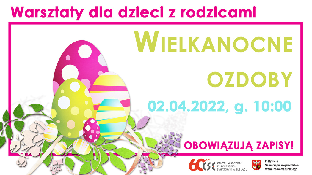 Elbląg, Weekendowe warsztaty dla dzieci i opiekunów Elbląg, Weekendowe warsztaty dla dzieci i opiekunów