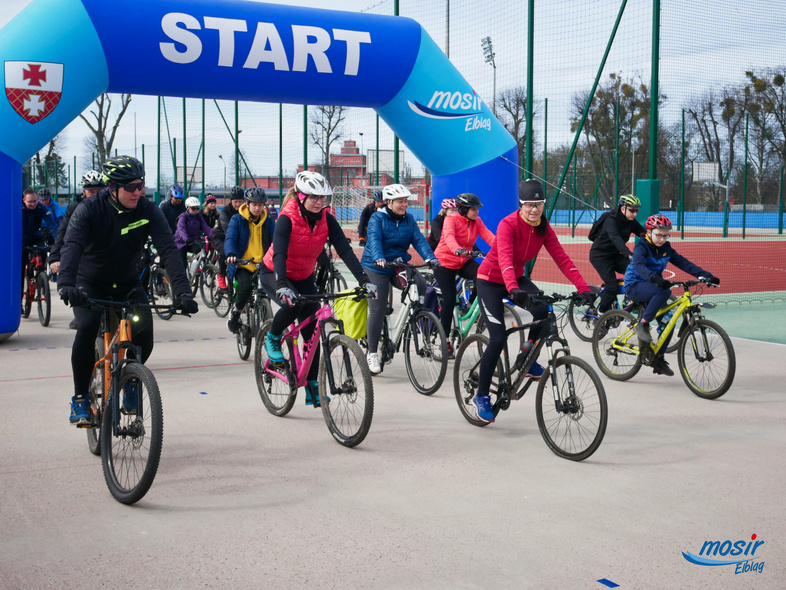Elbląg, Rowerowe wagary na powitanie wiosny Elbląg, Rowerowe wagary na powitanie wiosny