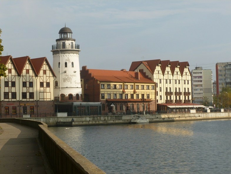 Elbląg, Tak zwana wioska rybacka w Kaliningradzie,