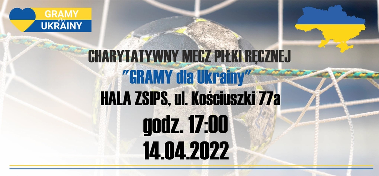 Elbląg, Charytatywny mecz piłki ręcznej „Gramy dla Ukrainy” Elbląg, Charytatywny mecz piłki ręcznej „Gramy dla Ukrainy”