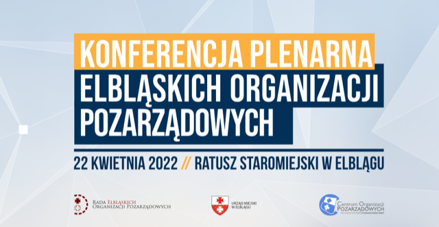 Elbląg, Konferencja plenarna elbląskich organizacji pozarządowych Elbląg, Konferencja plenarna elbląskich organizacji pozarządowych