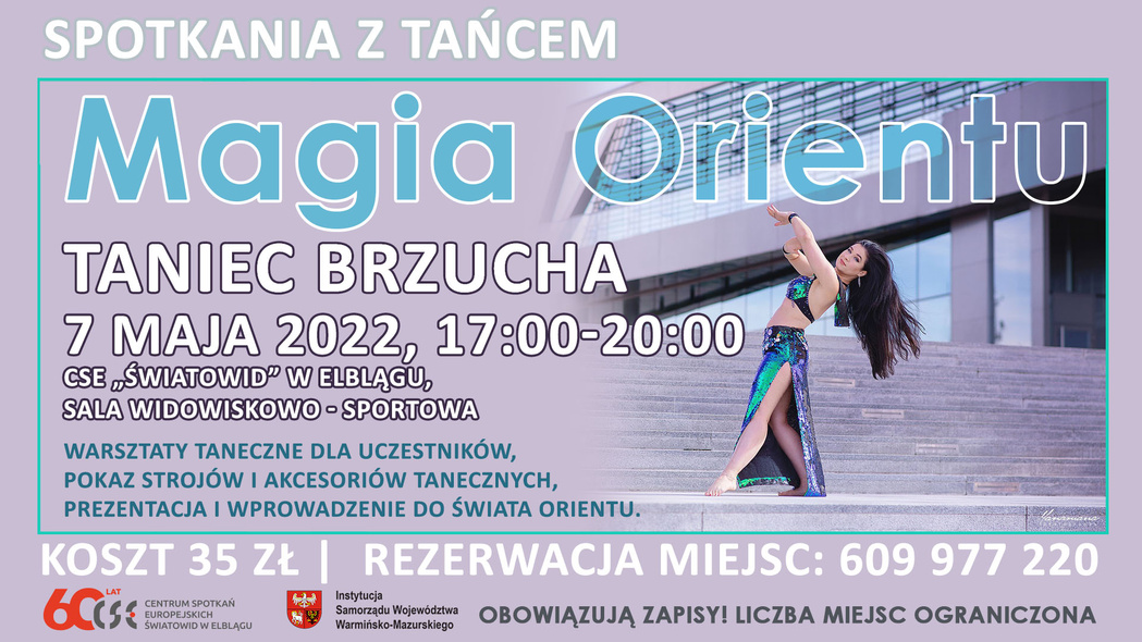 Elbląg, Magia orientu - taniec brzucha, spotkania z tańcem