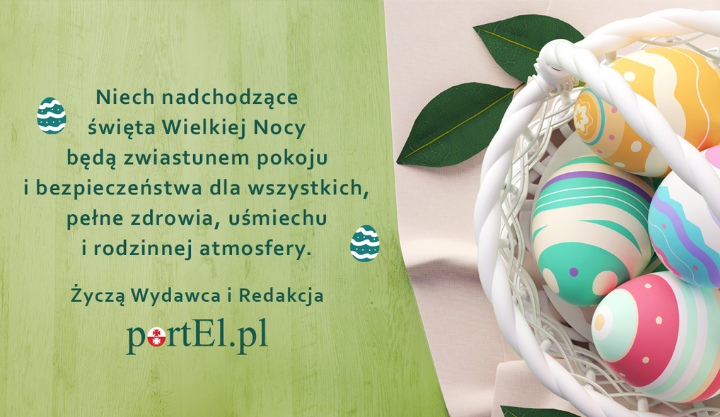 Elbląg, Spokojnych świąt Wielkiej Nocy! Elbląg, Spokojnych świąt Wielkiej Nocy!