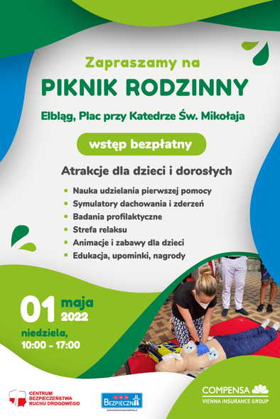Jeden dzień - wiedza na całe życie. Zapraszamy na rodzinny piknik Compensy! Jeden dzień - wiedza na całe życie. Zapraszamy na rodzinny piknik Compensy!