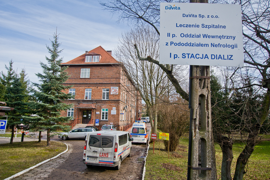 Elbląg, Szpital przy ul. Jaszczurczego,