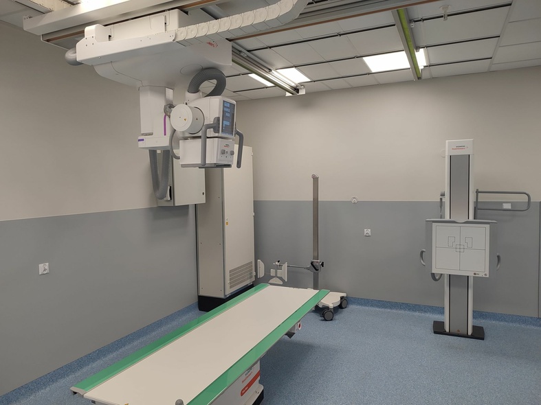 Nowy aparat rtg w Zakładzie Radiologii Nowy aparat rtg w Zakładzie Radiologii
