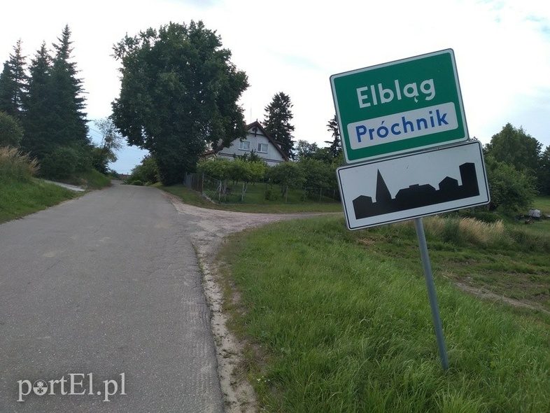 Elbląg, Próchnik pozostał ze starym planem Elbląg, Próchnik pozostał ze starym planem