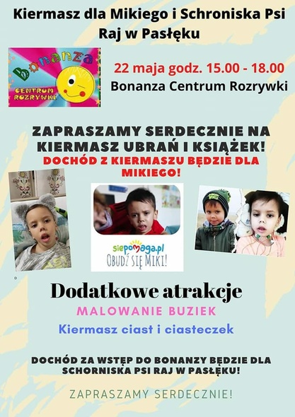 Elbląg, Miki obudź się. Kiermasz charytatywny Elbląg, Miki obudź się. Kiermasz charytatywny