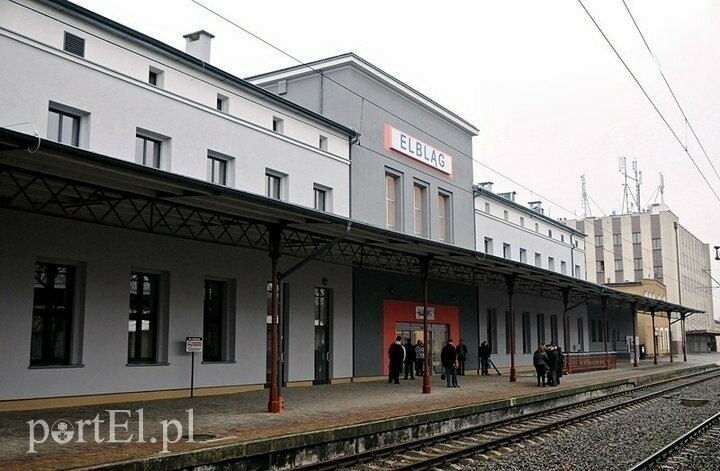 Elbląg, Dworzec w Elblągu,