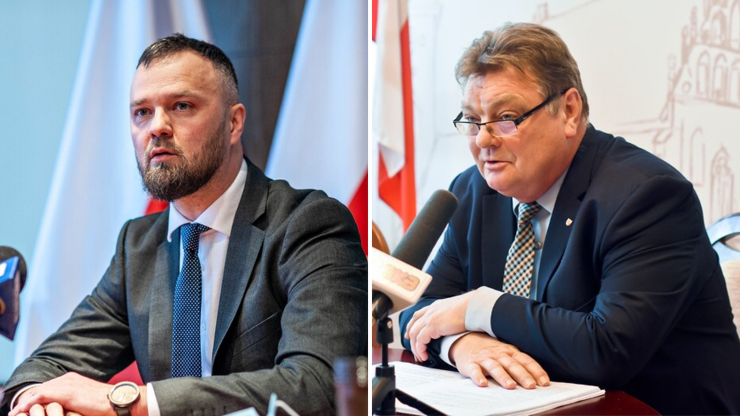 Elbląg, Piotr Opaczewski i Witold Wróblewski Elbląg, Piotr Opaczewski i Witold Wróblewski