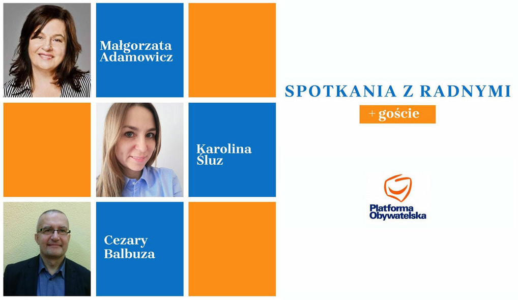 Radni Koalicji Obywatelskiej zapraszają! Radni Koalicji Obywatelskiej zapraszają!