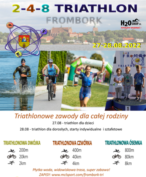 Elbląg, Ruszyły zapisy na Frombork Triathlon