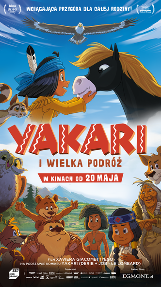 Elbląg, „Yakari i wielka podróż” w Kinie „Światowid” Elbląg, „Yakari i wielka podróż” w Kinie „Światowid”