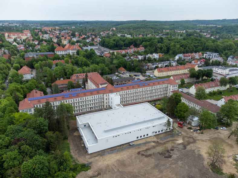 Elbląg, Nowy blok operacyjny z drona Elbląg, Nowy blok operacyjny z drona