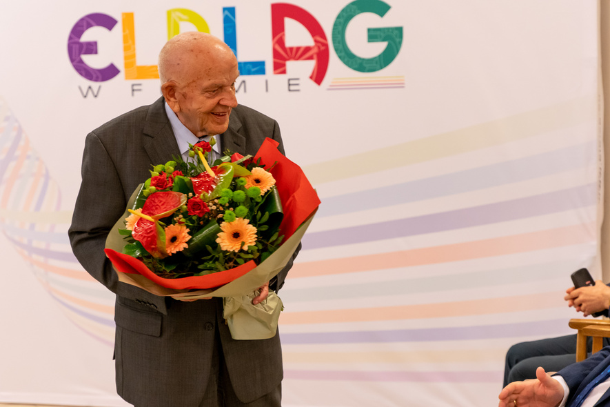 Elbląg, prof. Andrzej Groth, autor ksiażki "Elbląg. Od pradziejów do współczesności" Elbląg, prof. Andrzej Groth, autor ksiażki "Elbląg. Od pradziejów do współczesności"