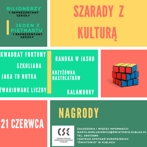 Elbląg, Szarady z Kulturą w Światowidzie Elbląg, Szarady z Kulturą w Światowidzie