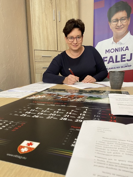 Biuro Moniki Falej czeka na mieszkańców Elbląga Biuro Moniki Falej czeka na mieszkańców Elbląga