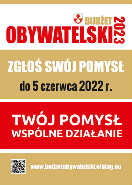 Elbląg, Budżet Obywatelski 2023 - złóż wniosek podczas Dnia Dziecka i Biegu Piekarczyka Elbląg, Budżet Obywatelski 2023 - złóż wniosek podczas Dnia Dziecka i Biegu Piekarczyka