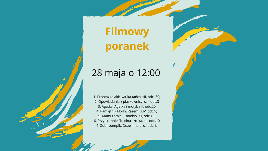 Elbląg, Filmowy poranek w Kinie "Światowid" Elbląg, Filmowy poranek w Kinie "Światowid"