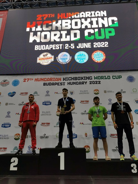 Elbląg, Kickboxer i strażak ze srebrnym medalem Pucharu Świata Elbląg, Kickboxer i strażak ze srebrnym medalem Pucharu Świata
