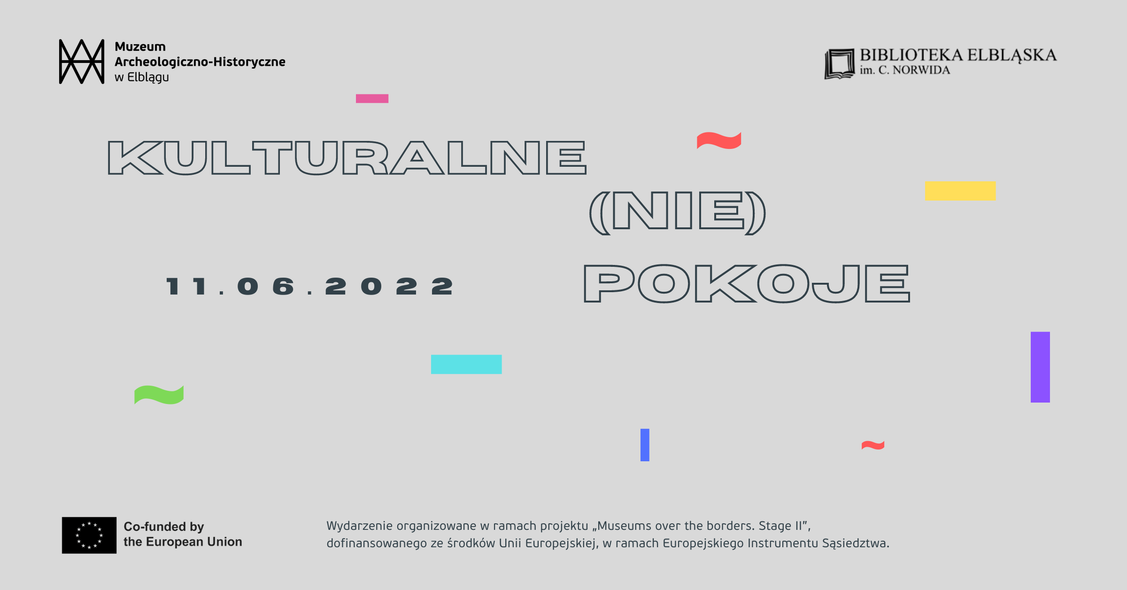 Elbląg, Kulturalne (NIE)pokoje. Spotkanie, koncert i spektakl plenerowy Elbląg, Kulturalne (NIE)pokoje. Spotkanie, koncert i spektakl plenerowy