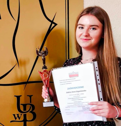 Elbląg, Uczennica III LO najlepsza w Polsce Elbląg, Uczennica III LO najlepsza w Polsce