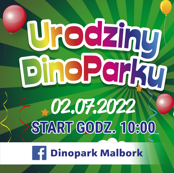 Nadchodzą kolejne urodziny Dinoparku! Nadchodzą kolejne urodziny Dinoparku!