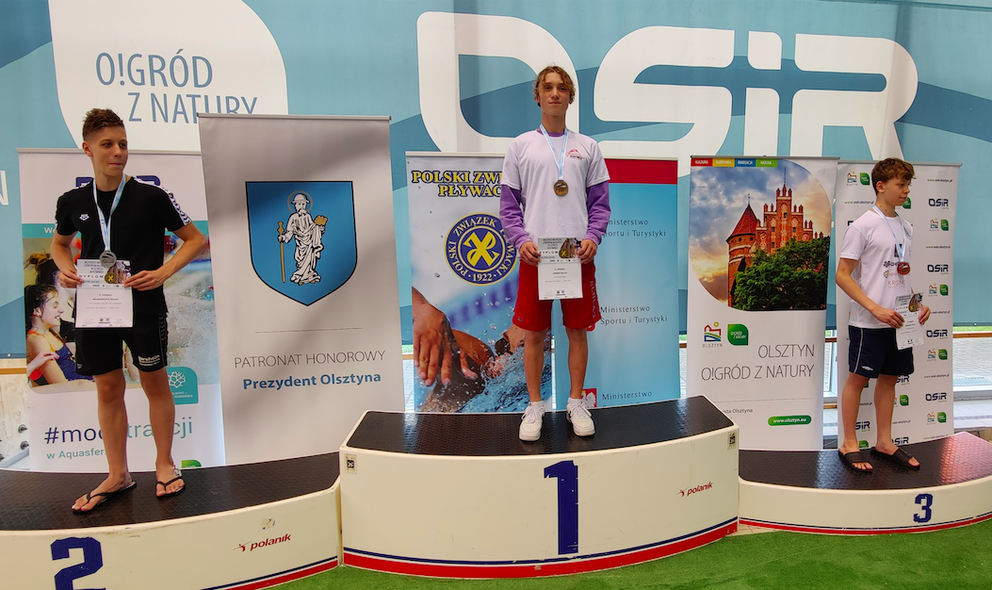 Elbląg, Marcel Jureko pływackim mistrzem Polski juniorów Elbląg, Marcel Jureko pływackim mistrzem Polski juniorów