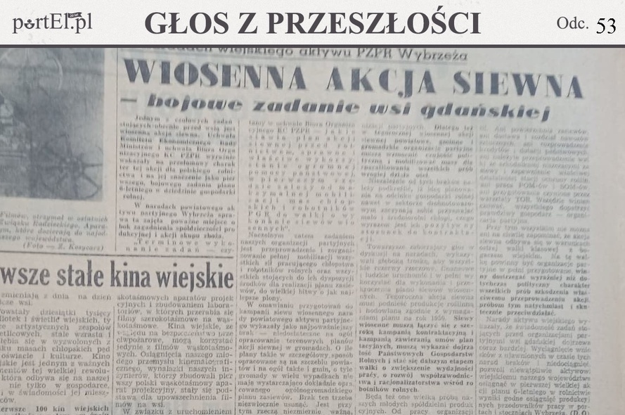 Elbląg, Głos Wybrzeża nr 79, 1950 r.